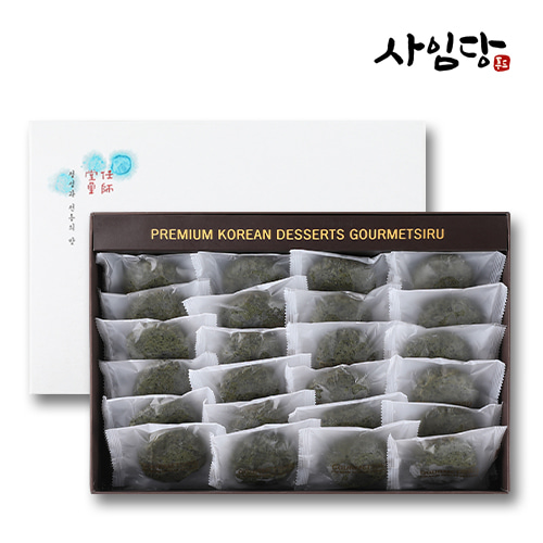 [사임당] 제주 참쑥 밥알찹쌀떡세트