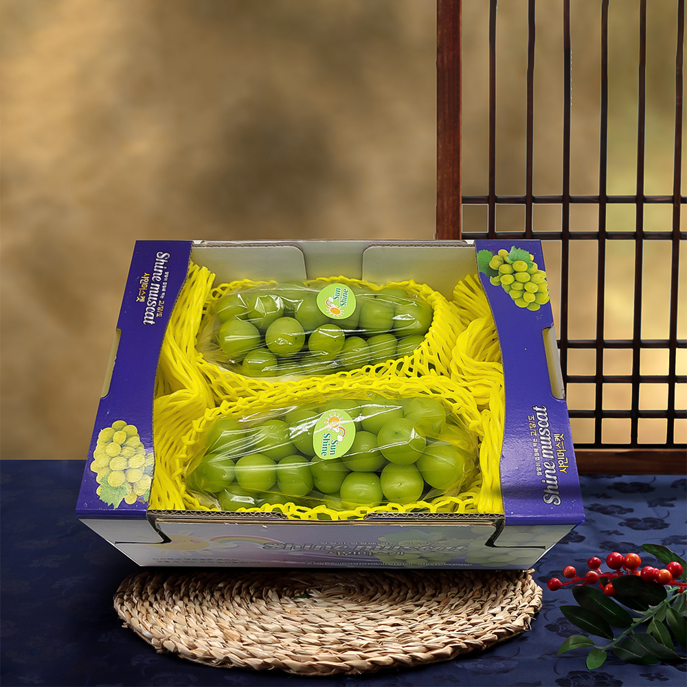 [굿파머] 산골 샤인머스켓 1.5kg (2~3수)