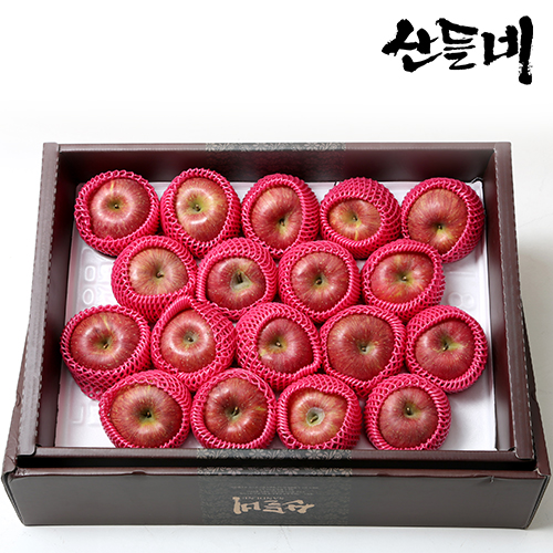 [산들네] 명품사과2호 선물세트 5Kg내외 / 18과