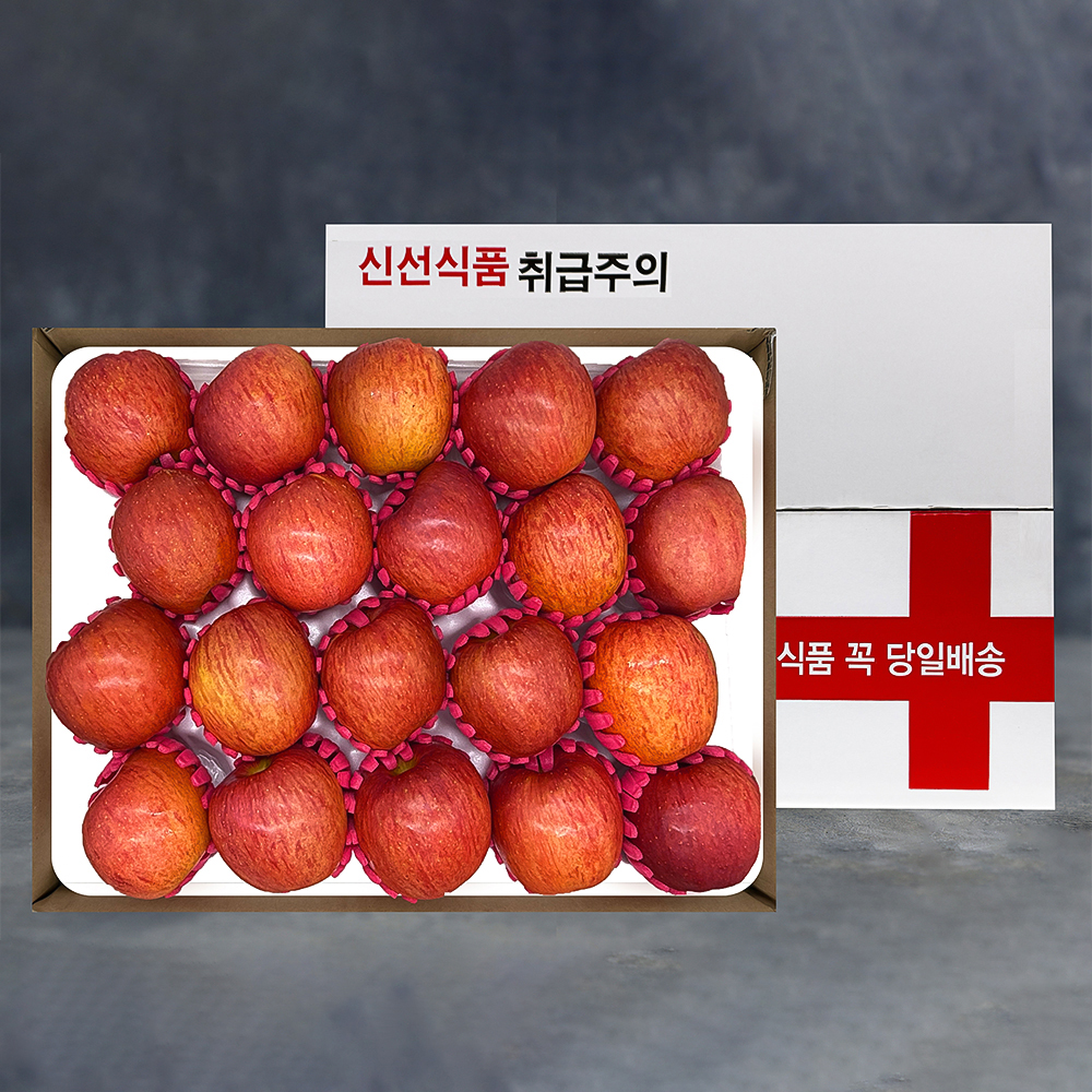 [굿파머] 산골 사과 6호 5kg (중/7~8과)