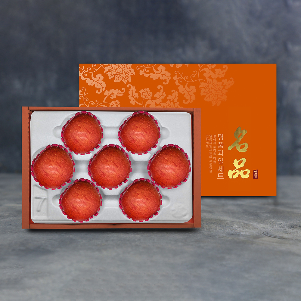 [노블] 알뜰 사과 선물세트 4호 (2kg/6~7과)