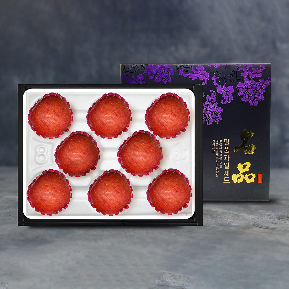 [노블] 알뜰 사과 선물세트 1호 (3.1kg/7~8과)