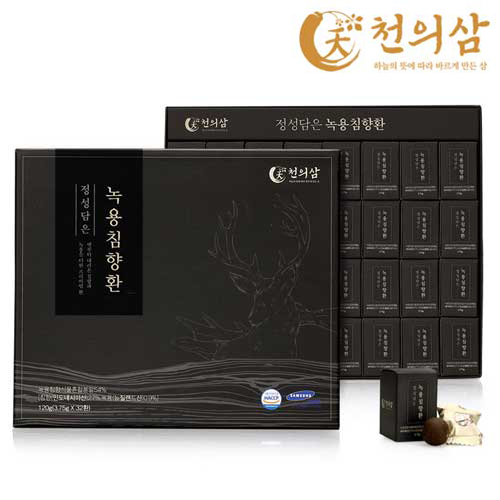 [천의삼] 정성담은 녹용침향환 3.75g * 32환