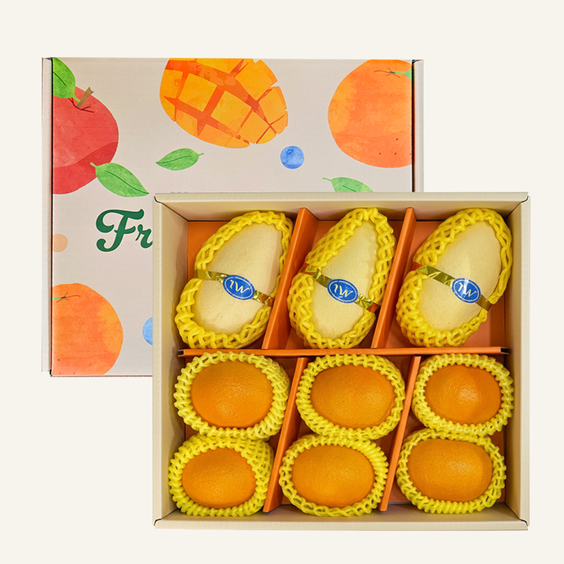 [굿파머] 달콤가득 9호 선물세트 (망고3+레드향6)