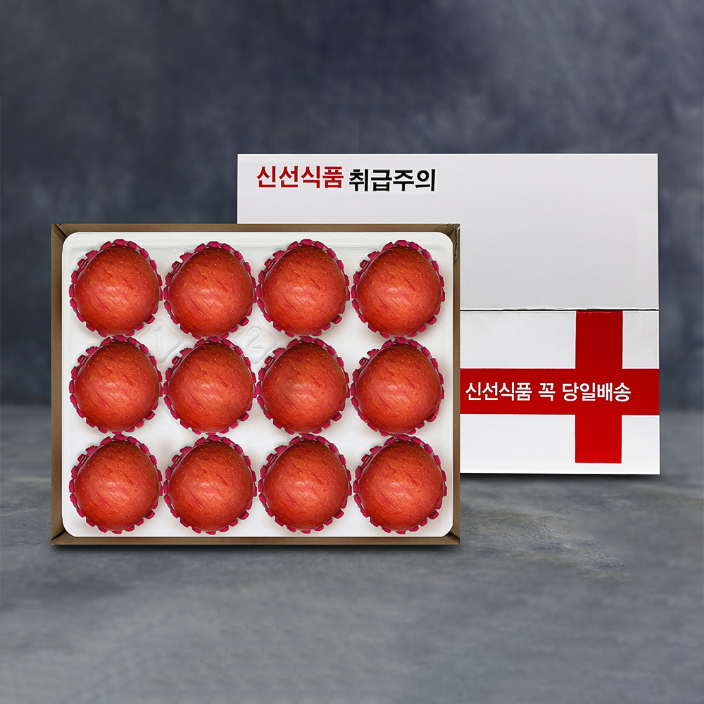 [굿파머] 산골 사과 3호 3.2kg (중/11~12과)