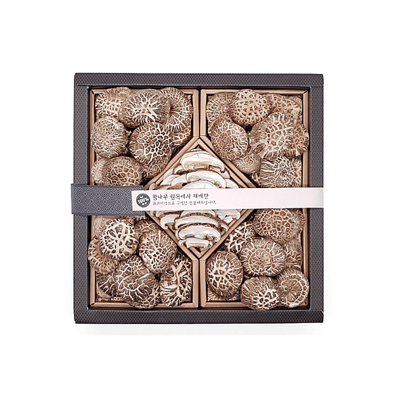 [삼육] 유기농 표고버섯 흑화고 선물세트 450g