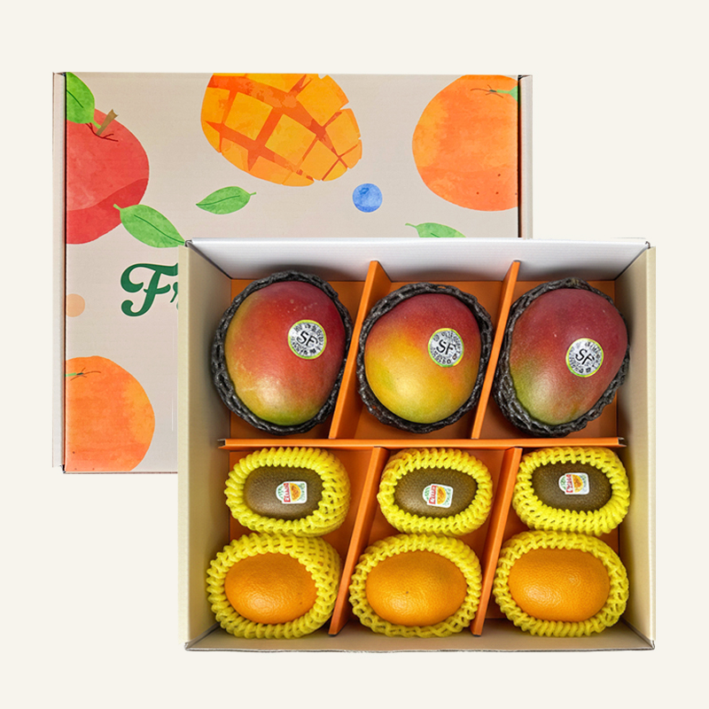 [굿파머] 달콤가득 5호 선물세트 (망고3+키위3+레드향3)