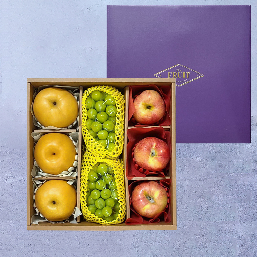 [굿파머] 알찬 혼합 과일세트 1호 (사과/배/샤인) 4.5kg내외