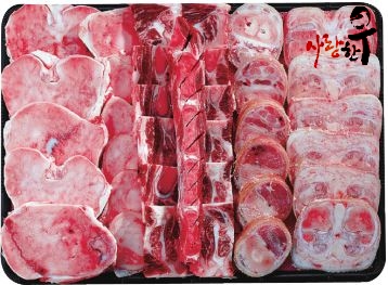 [사랑한우] 한우 보신세트 6Kg (사골,우족,꼬리)