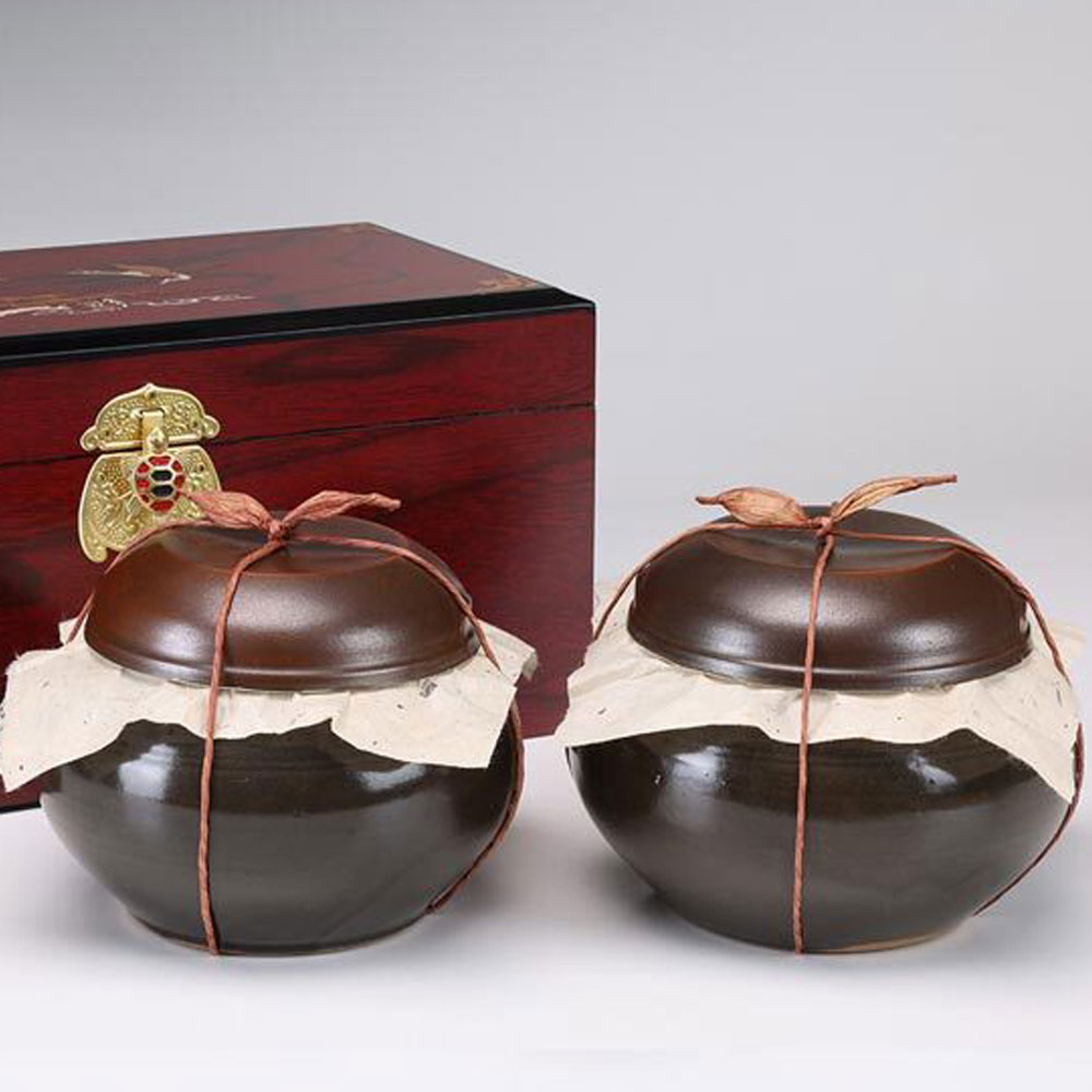 [전통식품] 안동제비원선물세트 8호(3년묵은 전통된장 1kg) + 쇠고기볶음고추장 1kg)