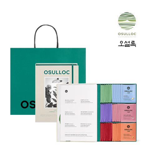 [오설록] 티 베리에이션 O 6종 총36입 (선물포장+쇼핑백)