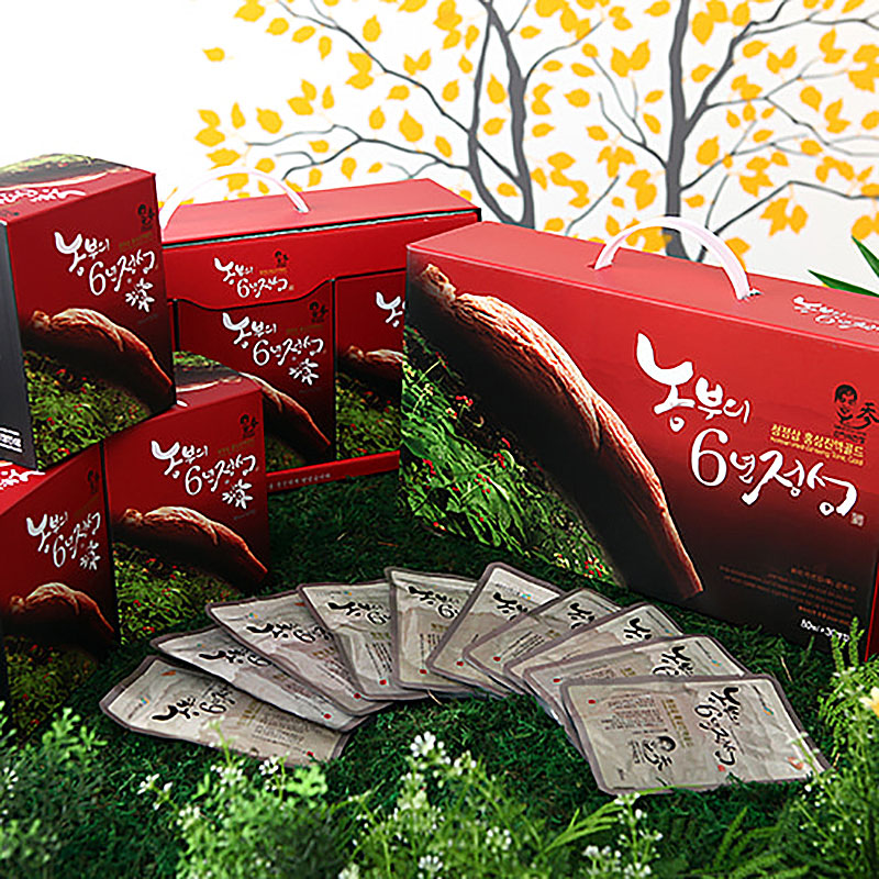 [신지식인] 농부의 6년정성 홍삼진액 80x30포