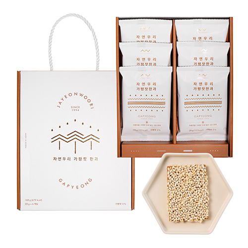[자연우리] 가평잣 한과 28g*6개입