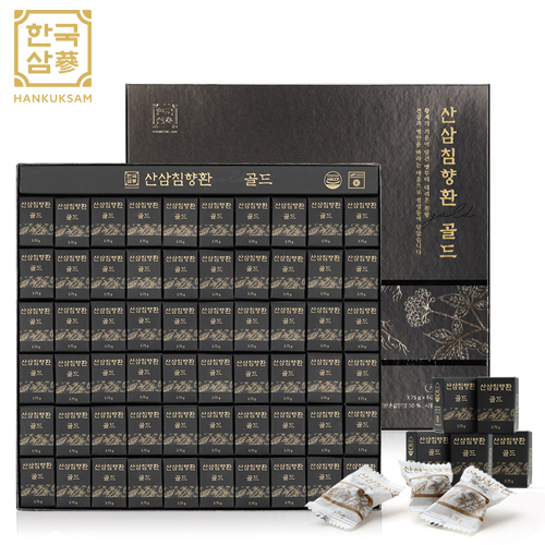 [한국삼] 산삼침향환 골드 3.75g * 60환