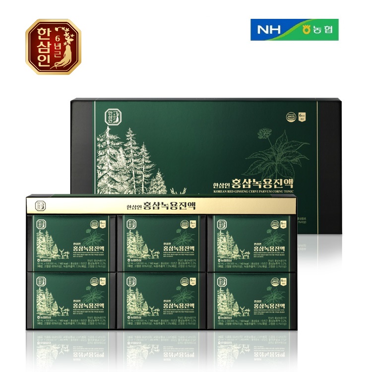 [한삼인] 홍삼녹용진액 60 * 30포