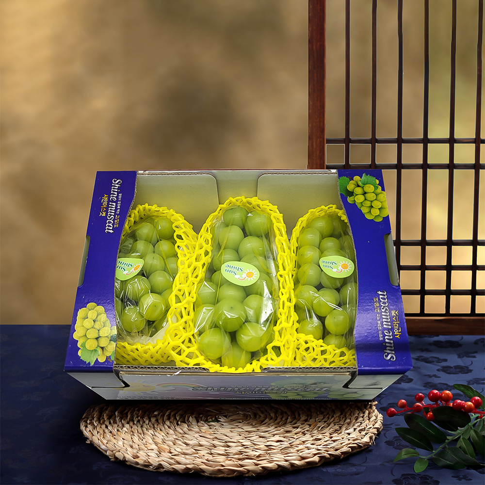 [굿파머] 산골 샤인머스켓 2kg (2~3수)