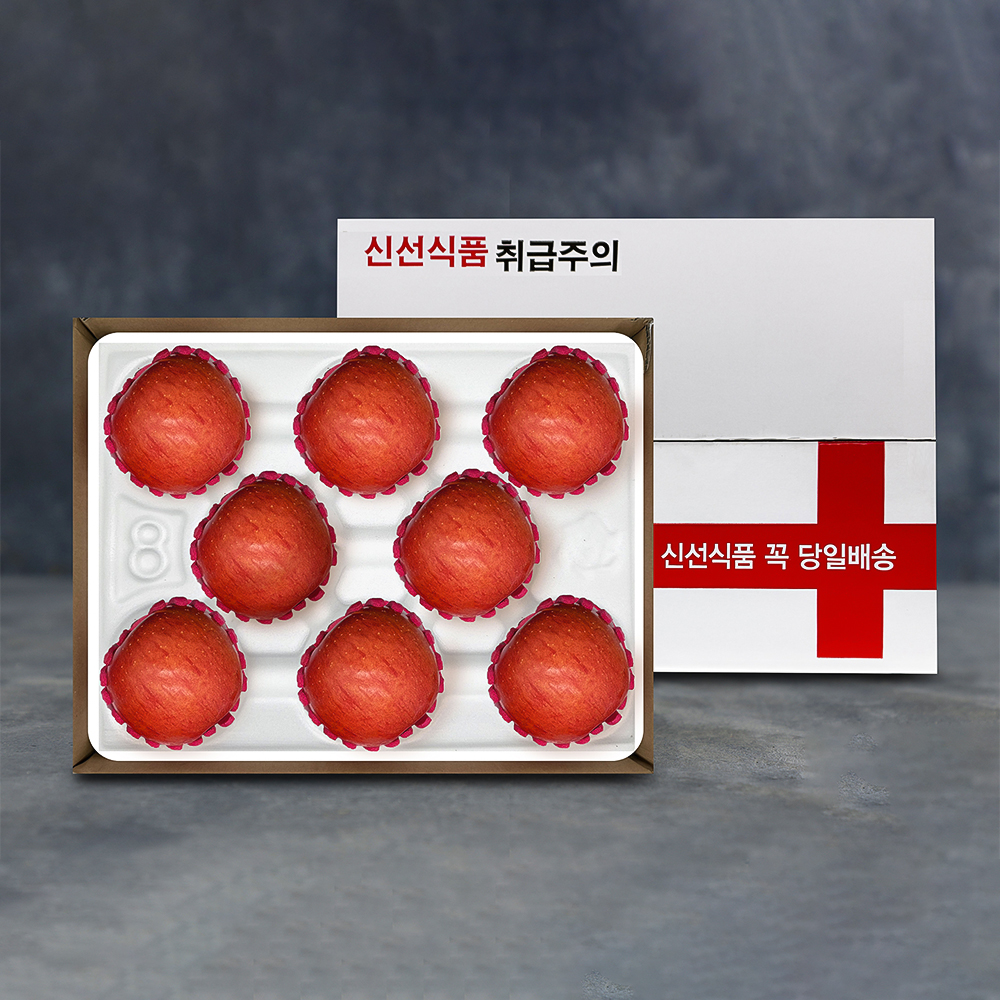 [굿파머] 산골 사과 1호 3.2kg (특/7~8과)