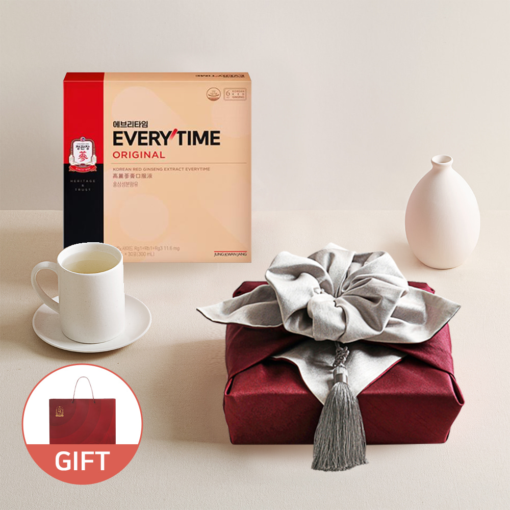 [정관장] 에브리타임 30포 (보자기+노리개포장)