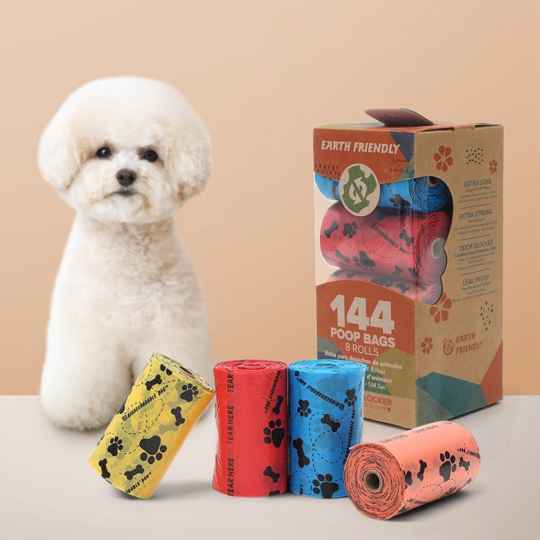 [쵸알쓰] 펫 강아지 배변봉투 144매 반려견 풉백