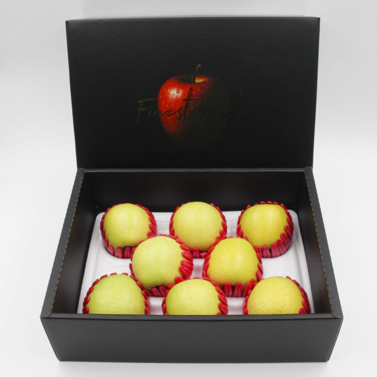 [프리미엄 365] 무료배송 노란 황금사과 시나노골드 사과 선물세트 특품 2kg 7-9과 추석 설 명절선물