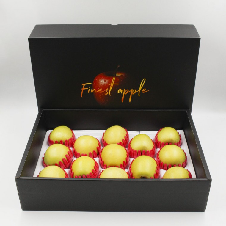 [프리미엄 365] 무료배송 노란 황금사과 시나노골드 사과 선물세트 특품 4kg 11-13과 추석 설 명절선물