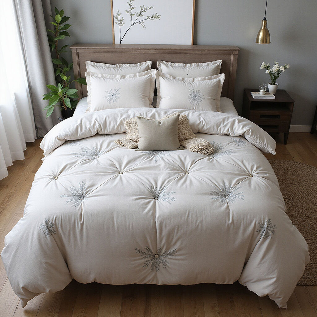 고급스러운 침구세트