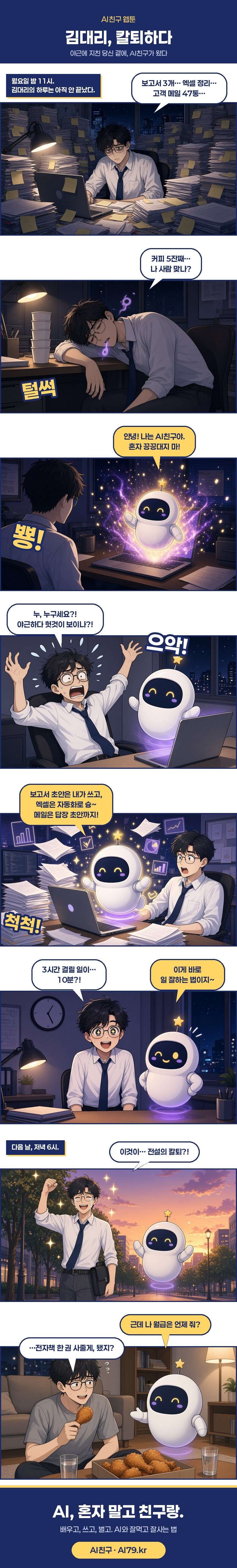 AI친구 웹툰 8컷