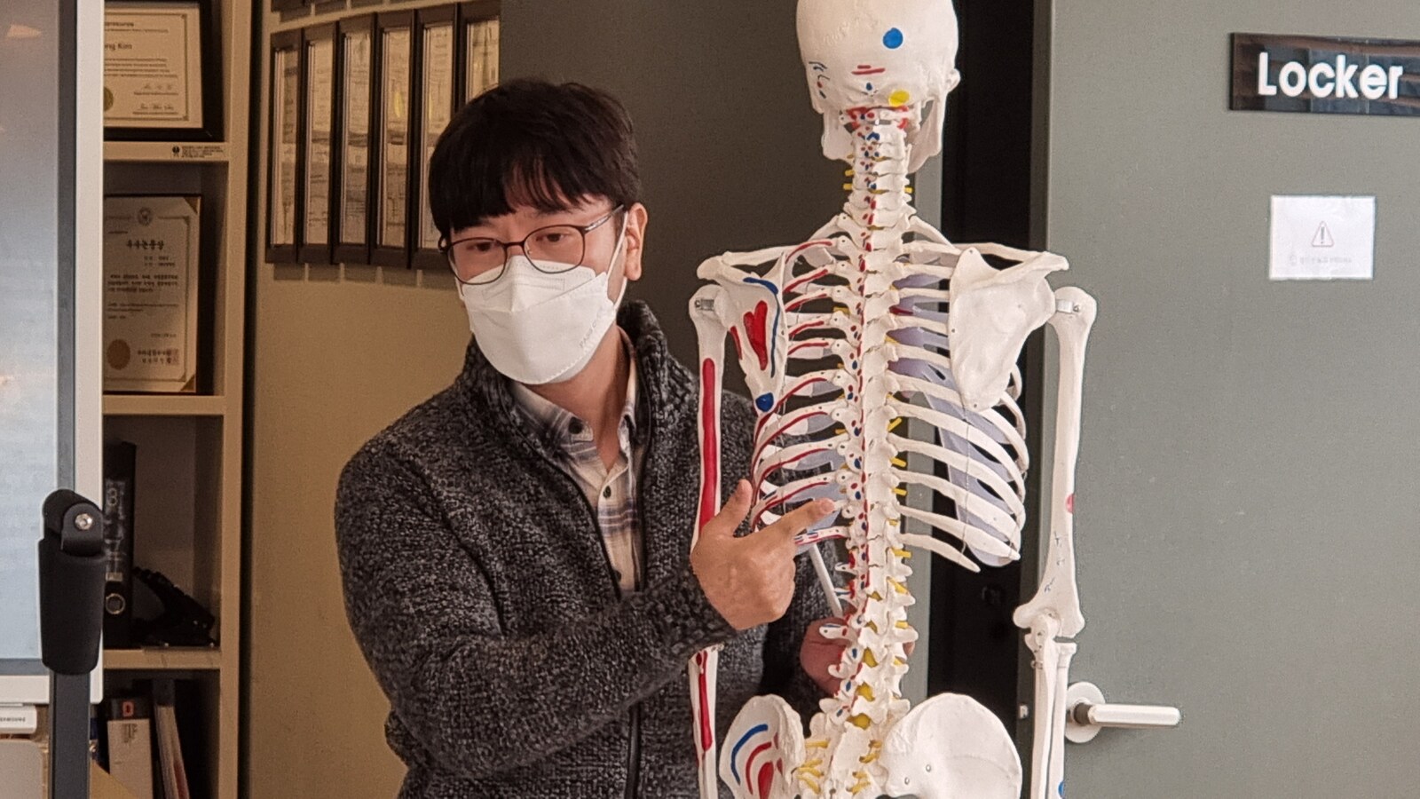 필라테스 칼리지 매트 수업